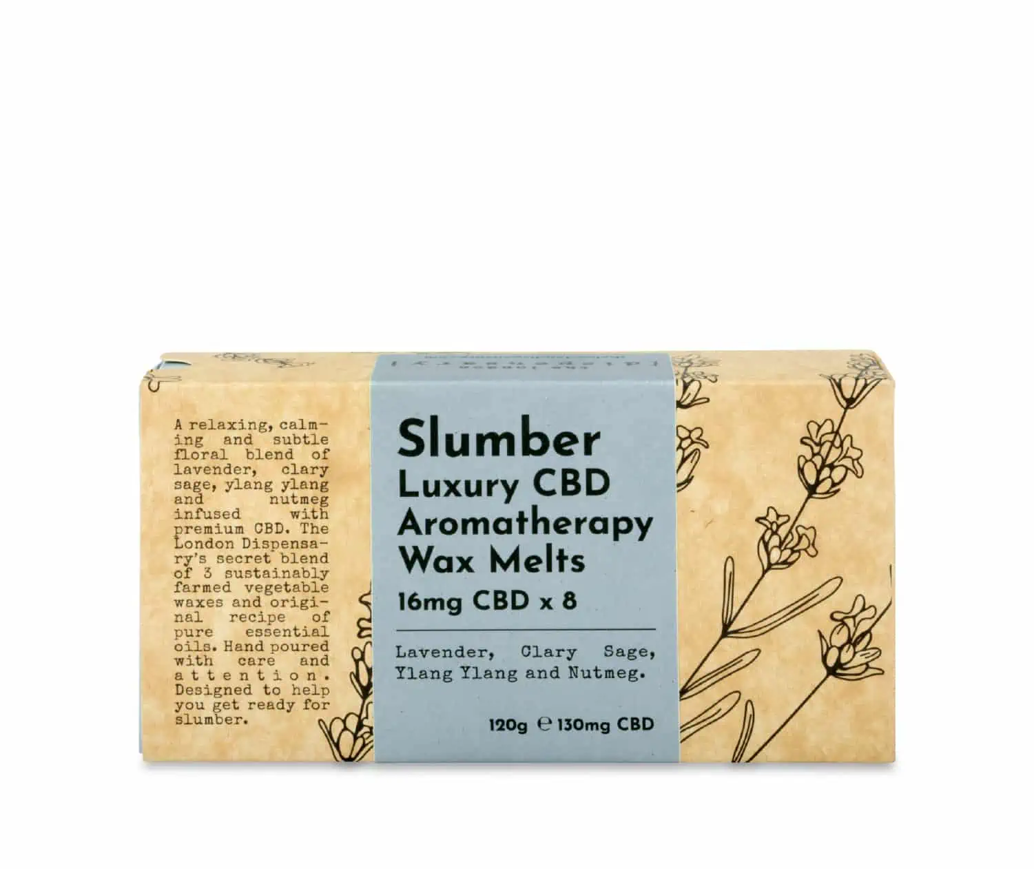 Slumber Lavender Ylang Ylang Cbd Wax Melts, Aromatherapy