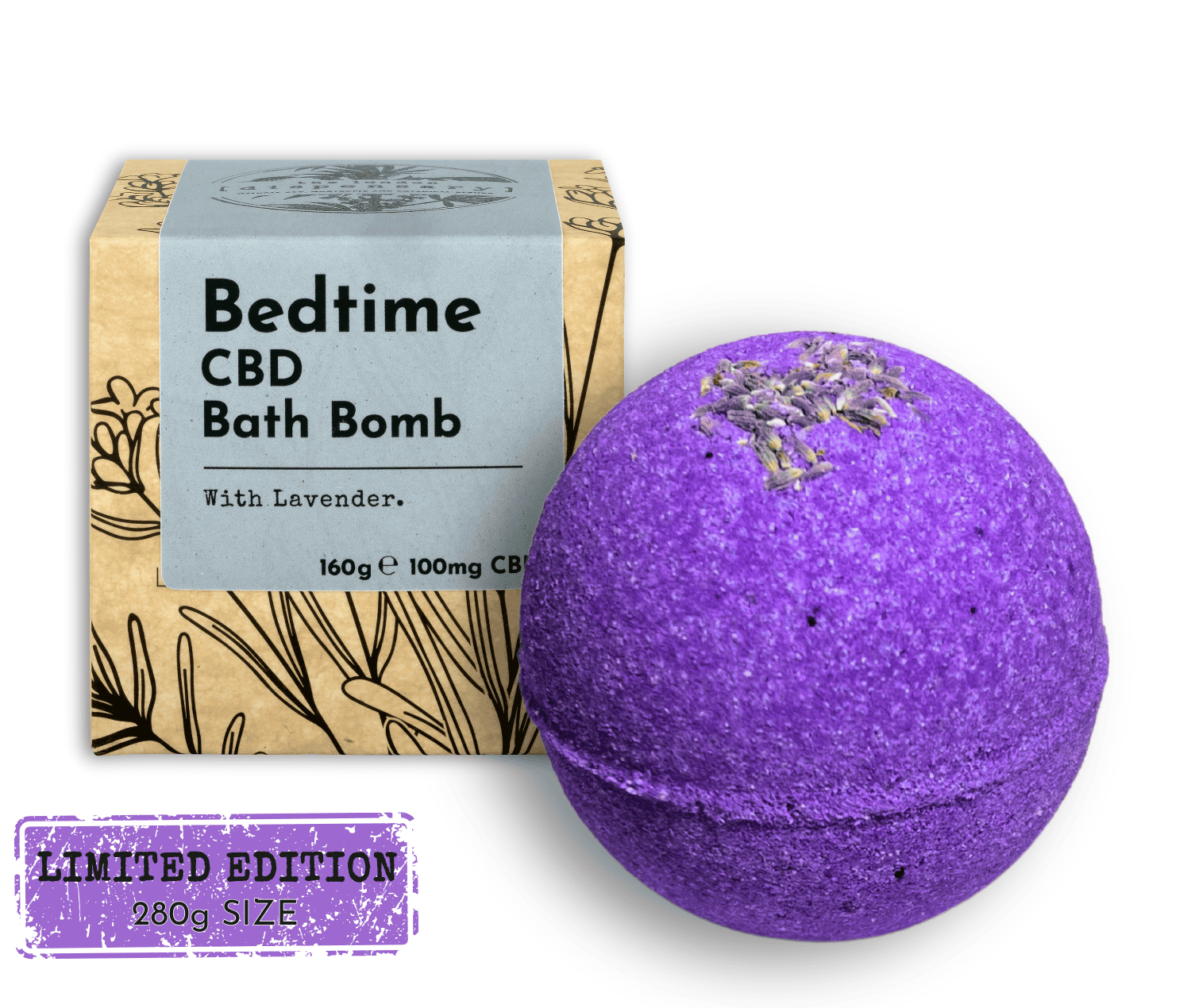 Lavender Relaxing Bath Bomb