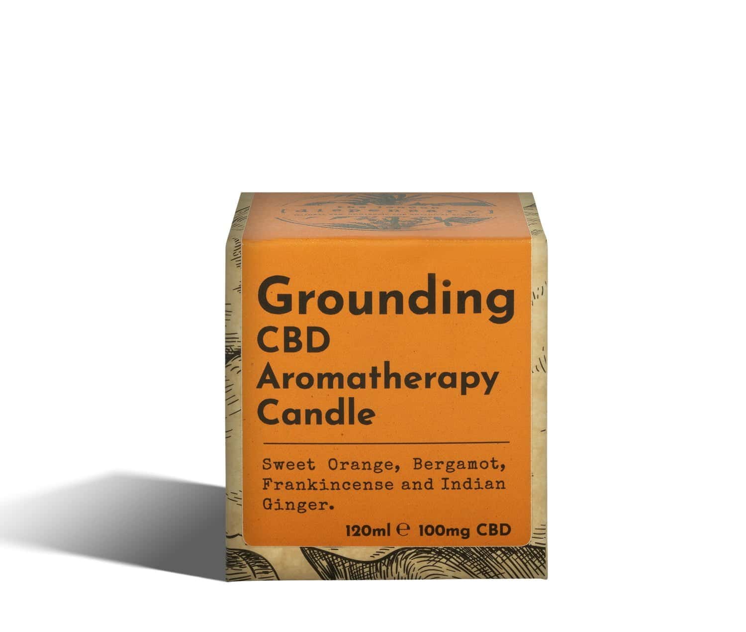 grounding candle Aromatherapy CBD Candle - Grounding