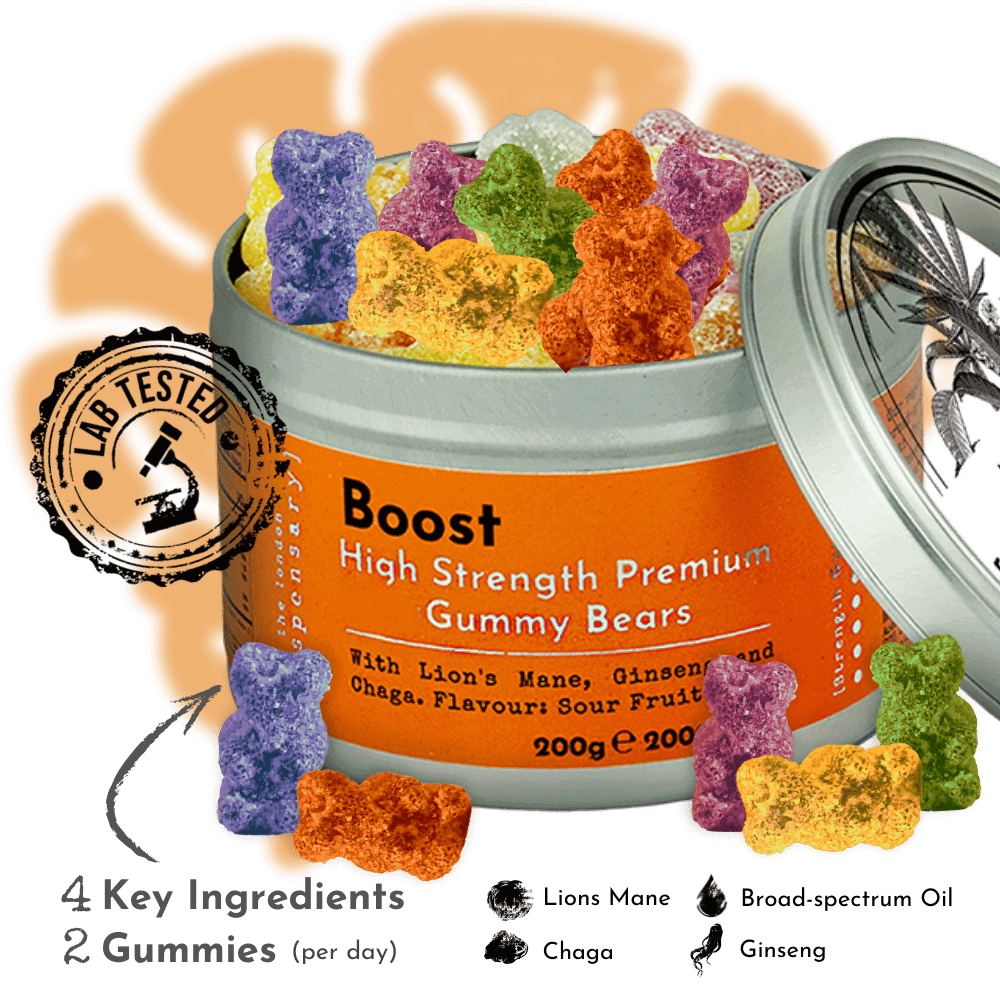 Boost Lions mane gummies